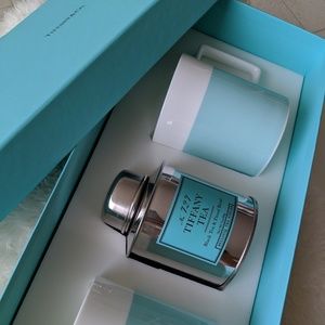 Tiffany & Co Tea Set with 2 Colorblock Mugs